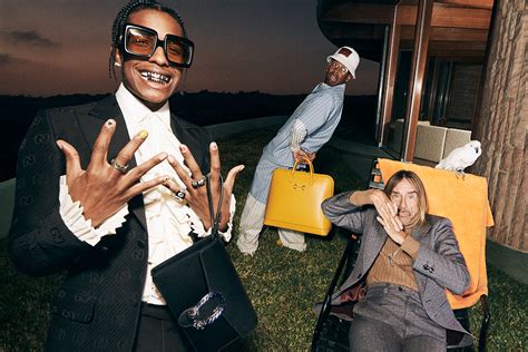 asap rocky gucci belt bag|asap rocky iggy pop.